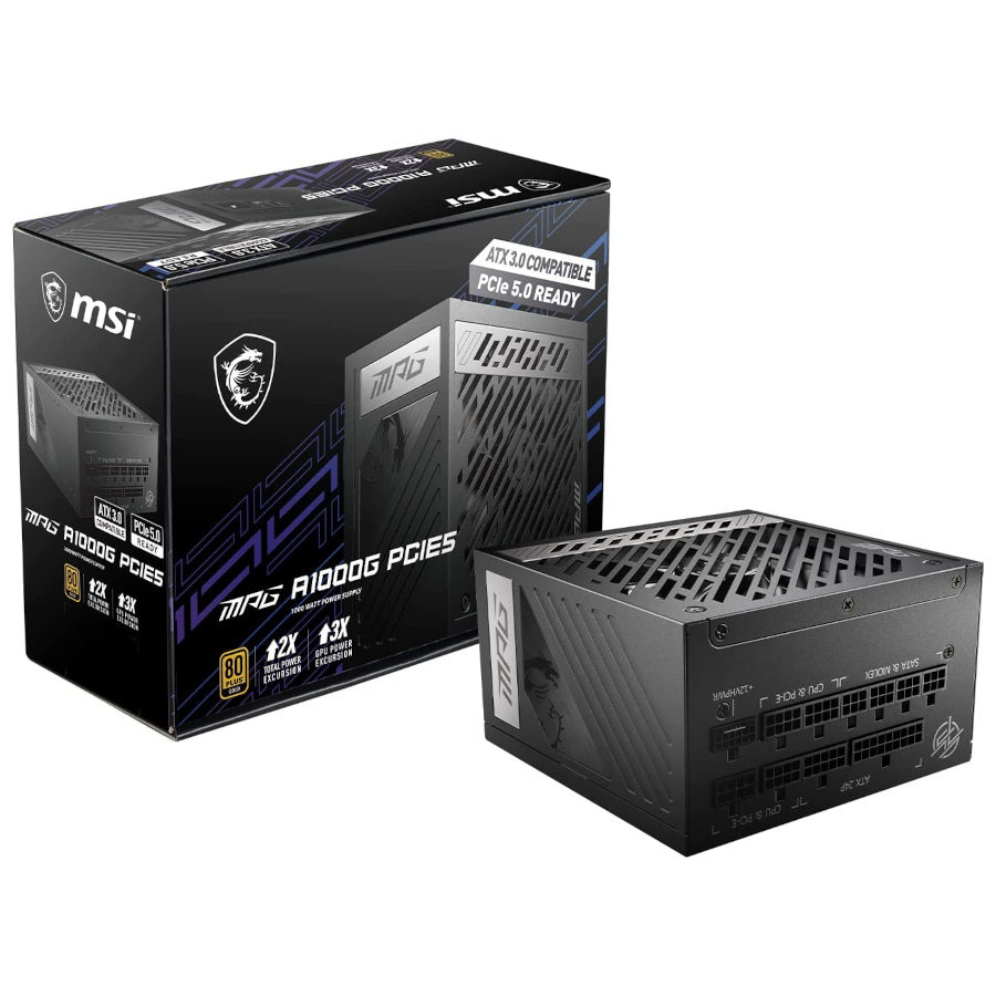 MSI MPG A1000G PCIE5 1000W PSU TalosPC