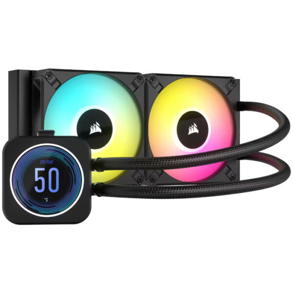 Corsair iCUE H100i ELITE LCD XT 240mm Liquid CPU Cooler