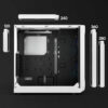 Fractal Design Focus 2 – White – TG Clear Tint - ATX Case - Image 4