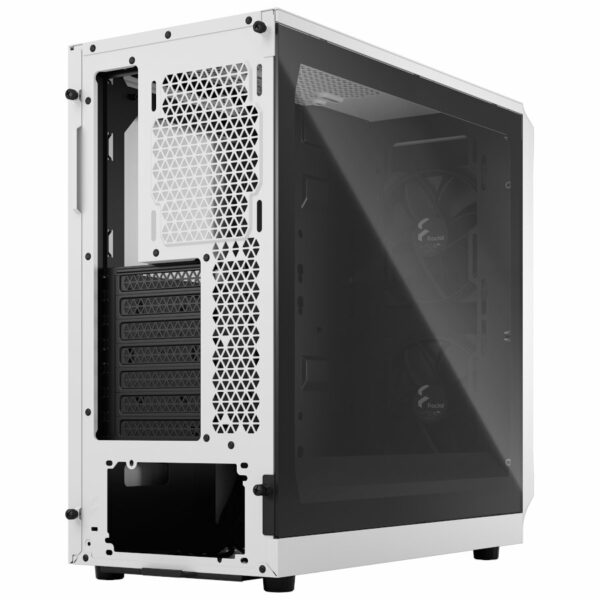 Fractal Design Focus 2 – White – TG Clear Tint - ATX Case - Image 2