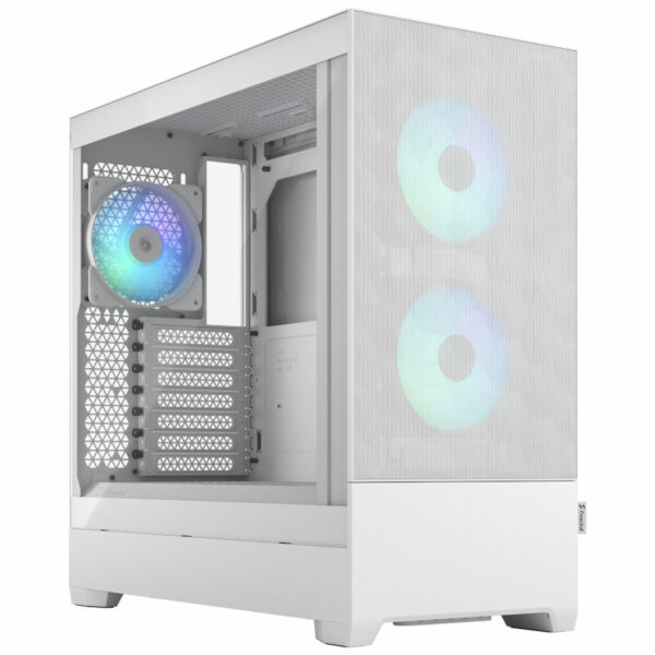 Fractal Design Pop Air - RGB White - Tempered Glass - ATX Case