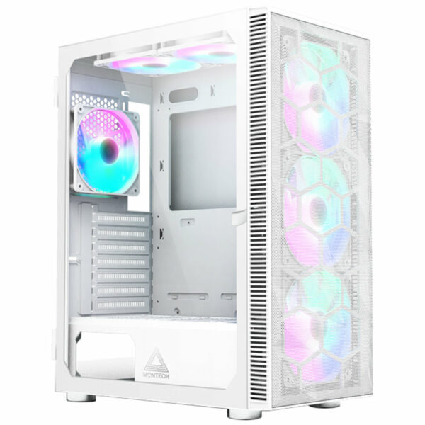Montech X3 MESH - White - Tempered Glass - ATX Case