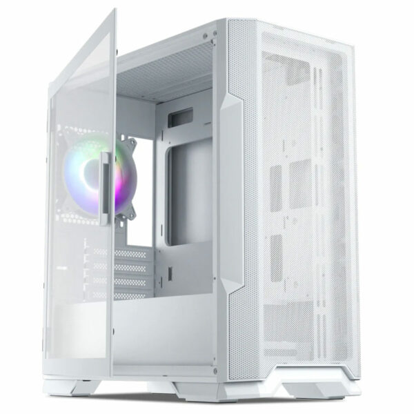 Vetroo M03 - White - Tempered Glass - mATX Case