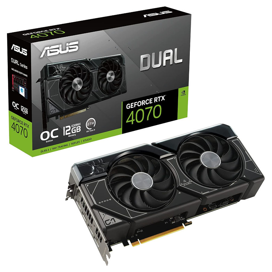 ASUS Dual OC Edition - GeForce RTX 4070 12GB - TalosPC