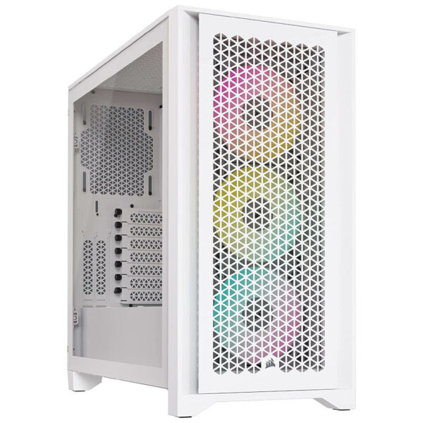 Corsair 4000D RGB Airflow - White - Tempered Glass - ATX Case