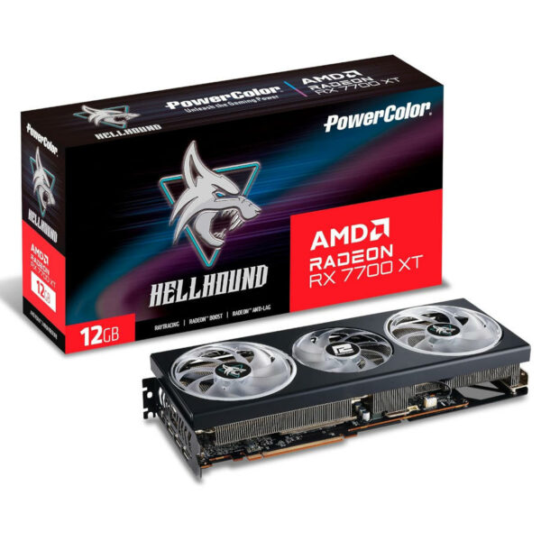 PowerColor Hellhound - AMD Radeon RX 7700 XT 12GB