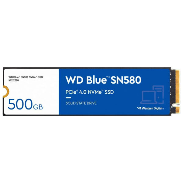 Western Digital WD Blue SN580 500GB - PCIe 4.0 NVMe M.2 SSD