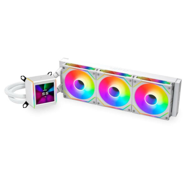 Lian Li Galahad II TRINITY LCD SL-INF LCD - White - 360mm - Liquid CPU Cooler