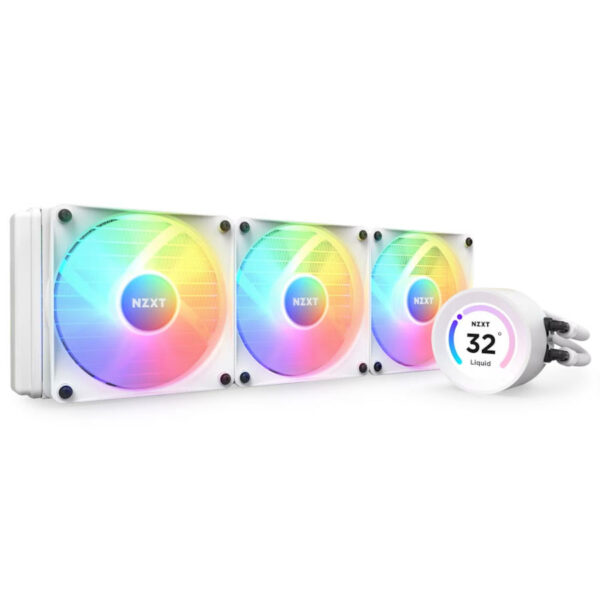 NZXT Kraken Elite RGB 360 - White - 360mm - Liquid CPU Cooler