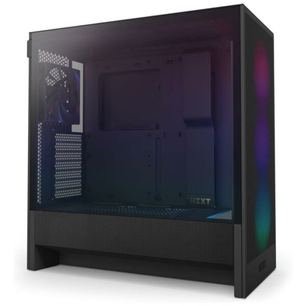 NZXT H5 Flow RGB (2024) - Black - ATX Case
