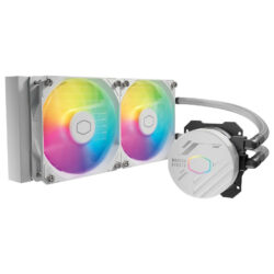 Cooler Master MasterLiquid 240L Core ARGB - White - 240mm - Liquid CPU Cooler