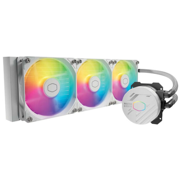 Cooler Master MasterLiquid 360L Core ARGB - White - 360mm - Liquid CPU Cooler
