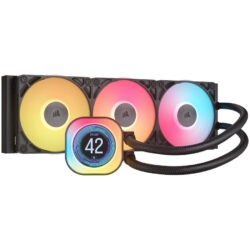 CORSAIR iCUE Link Titan 360 RX LCD - Black - 360mm - Liquid CPU Cooler