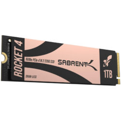 Sabrent Rocket 4 1TB - PCIe 4.0 NVMe M.2 SSD