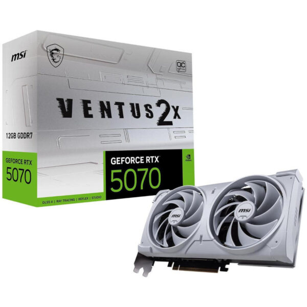 MSI Ventus 2X OC White - GeForce RTX 5070 12GB