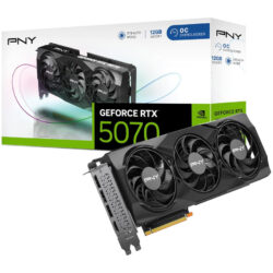 PNY Overclocked Triple Fan - GeForce RTX 5070 12GB