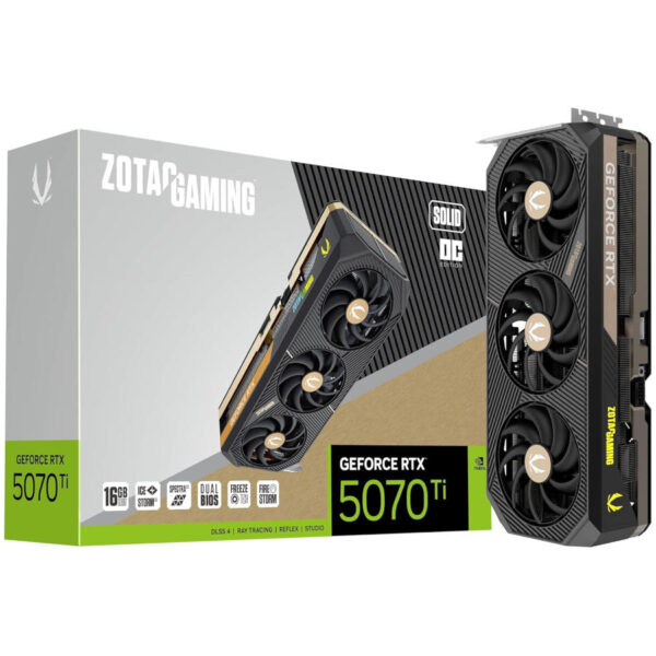 ZOTAC Gaming Solid OC - GeForce RTX 5070 Ti 16GB
