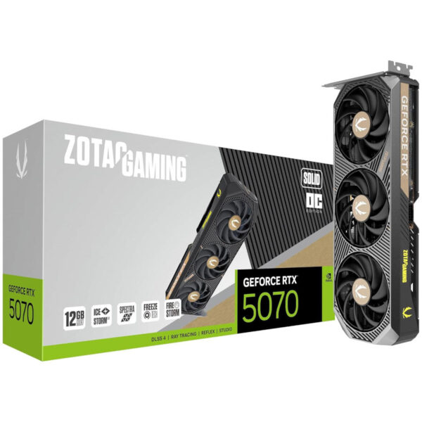 ZOTAC Gaming Solid OC - GeForce RTX 5070 12GB