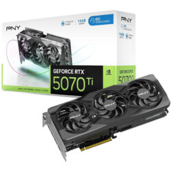 PNY Overclocked Triple Fan - GeForce RTX 5070 Ti 16GB