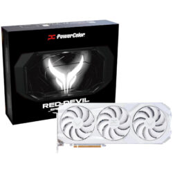 PowerColor Red Devil Spectral White - AMD Radeon RX 9070 XT 16GB