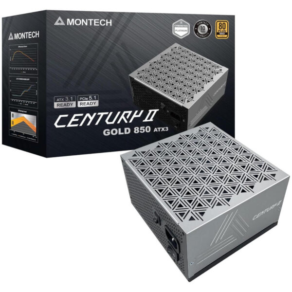 MONTECH Century II ATX 3.1 - 850W PSU