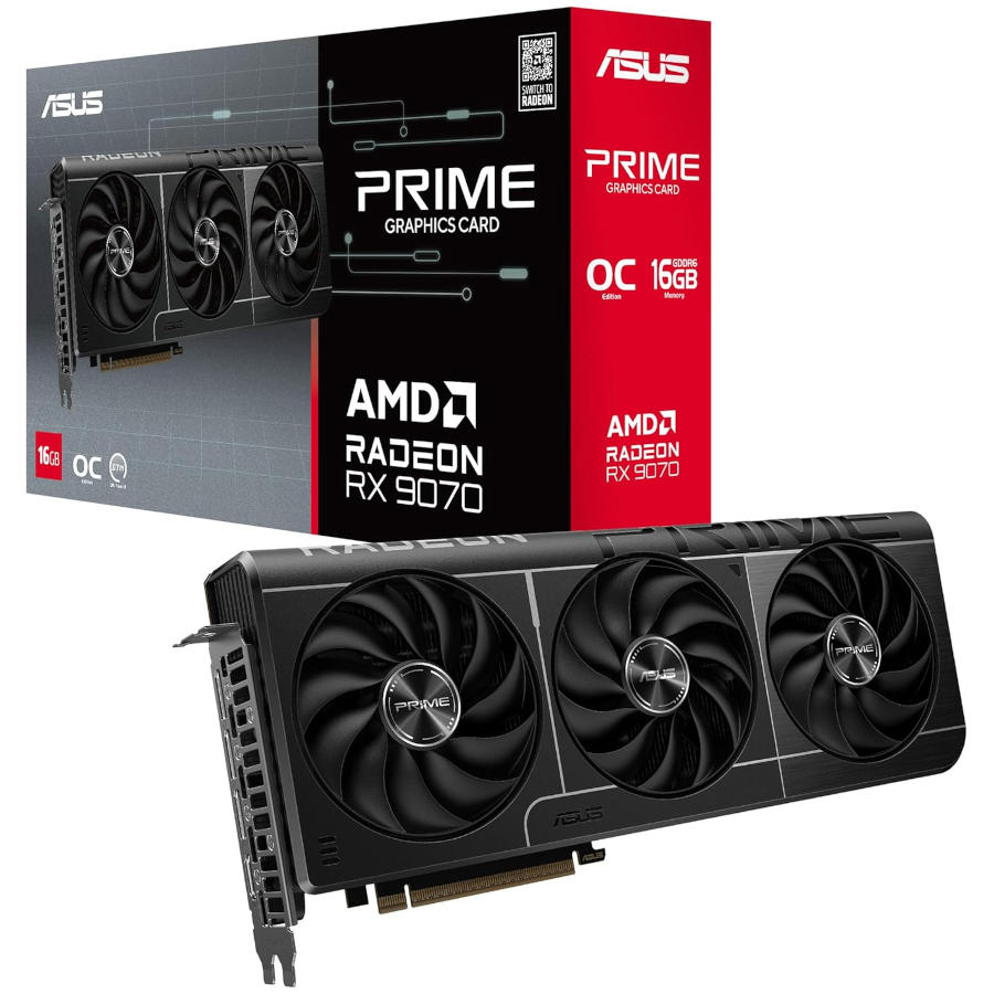 ASUS PRIME OC Edition - AMD Radeon RX 9070 16GB