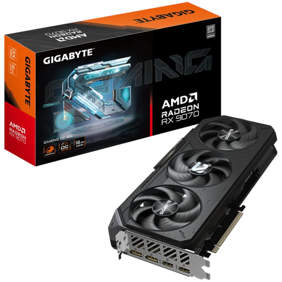 GIGABYTE Gaming OC - AMD Radeon RX 9070 16GB