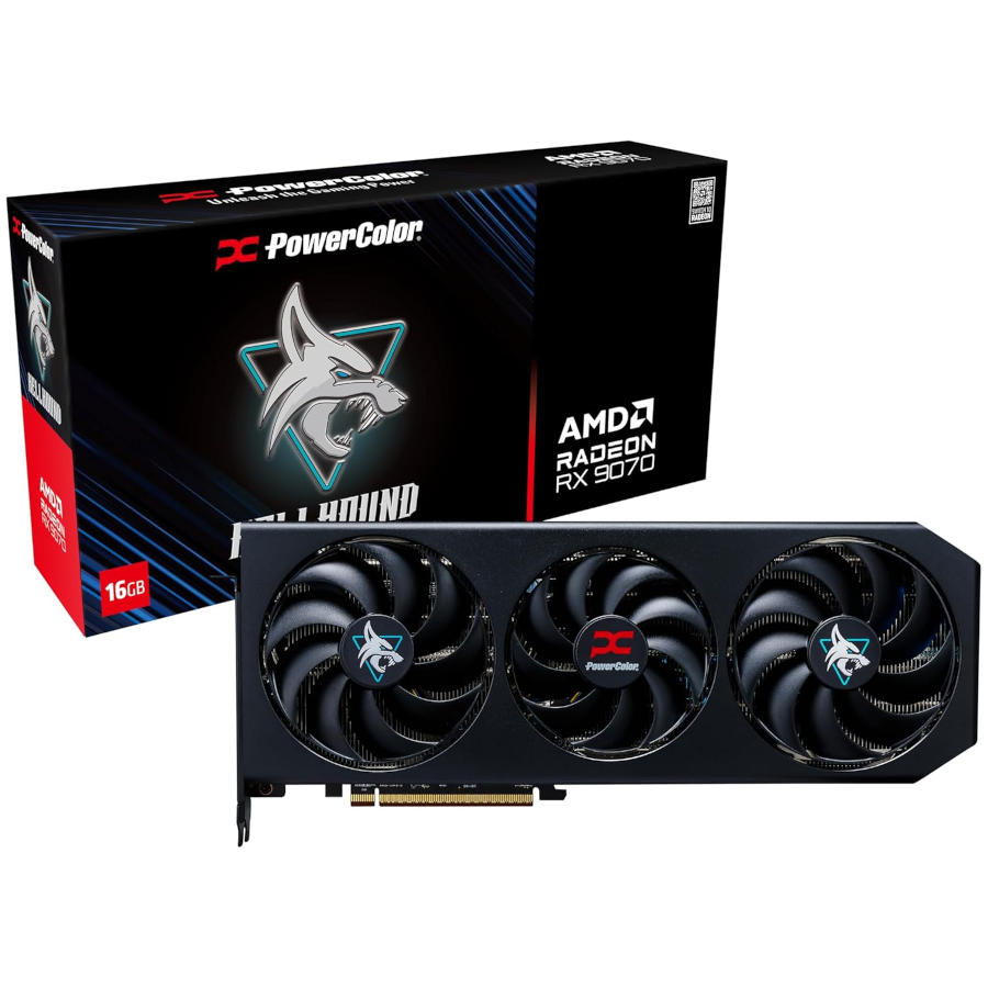 PowerColor Hellhound - AMD Radeon RX 9070 16GB